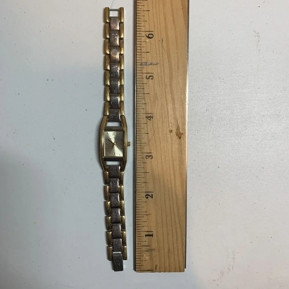 Anne Klein Ladies Bracelet Watch 10/6419 753H Two Tone Gold and Silver